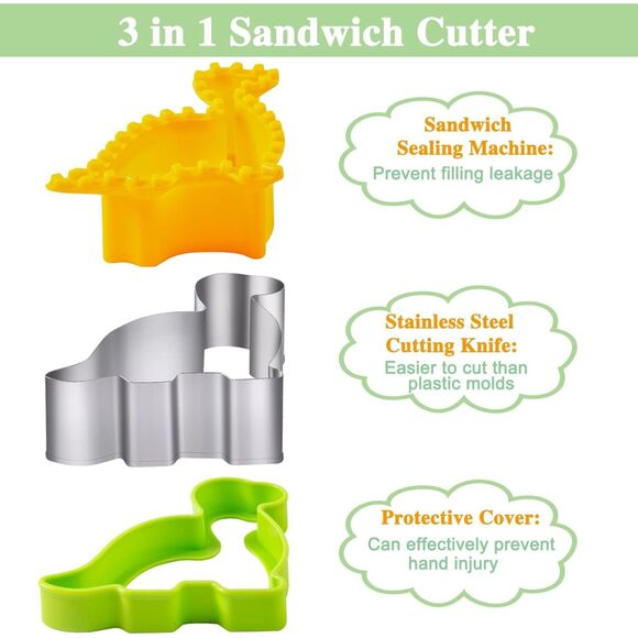 Sandwich‎ Cutter 22PC Set - Picture 4 of 8